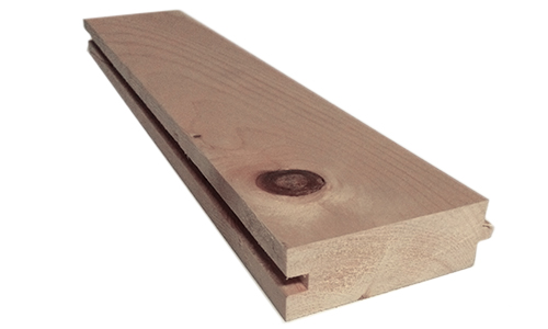 5/4’’ X 4’’  tongue and groove